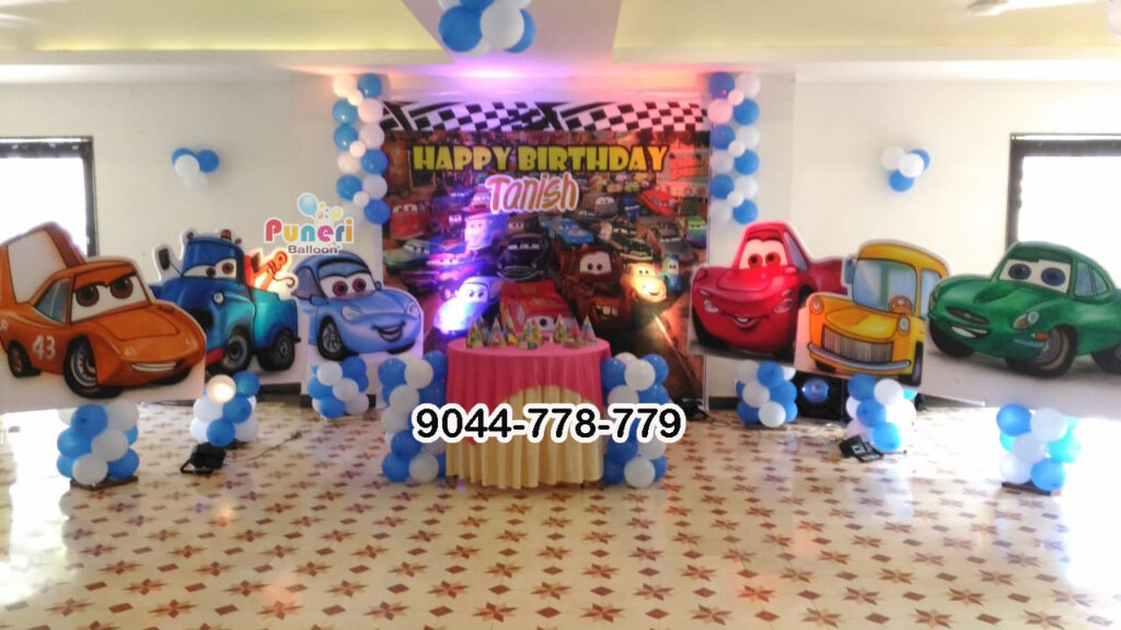 car theme cake | cars toys | car theme party decoration