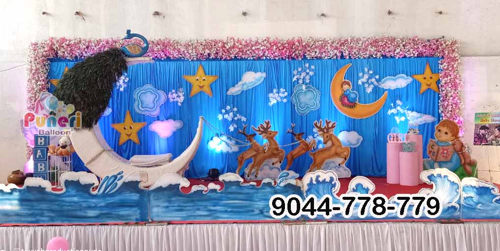 baby shower decoration in pune.