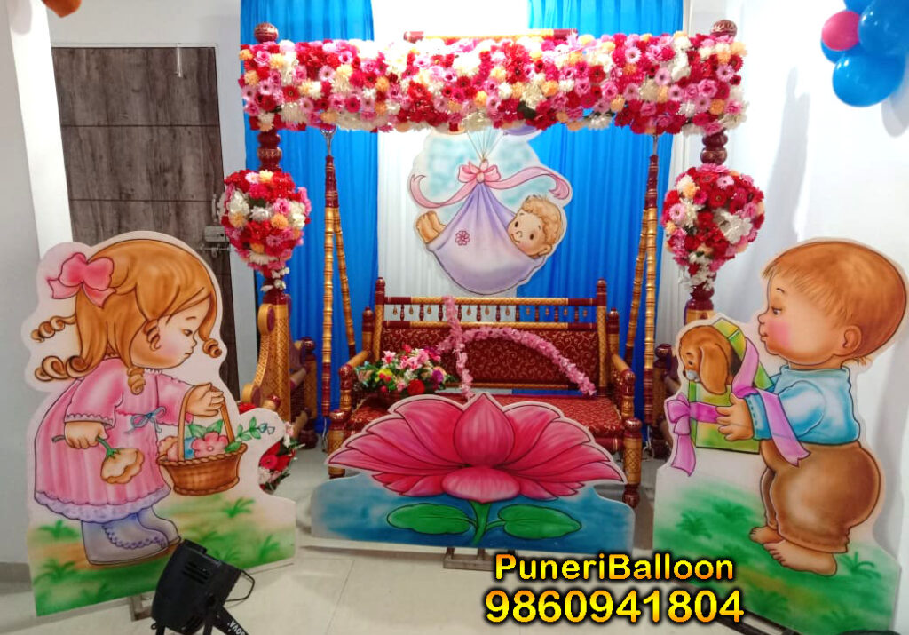 baby shower pune  decoration in pune - PuneriBalloon