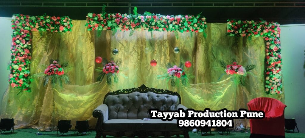  "wedding stage decoration, wedding decorators in Pune"